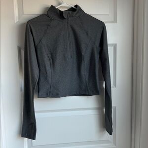 Women's Grey Active Long Sleeve Top